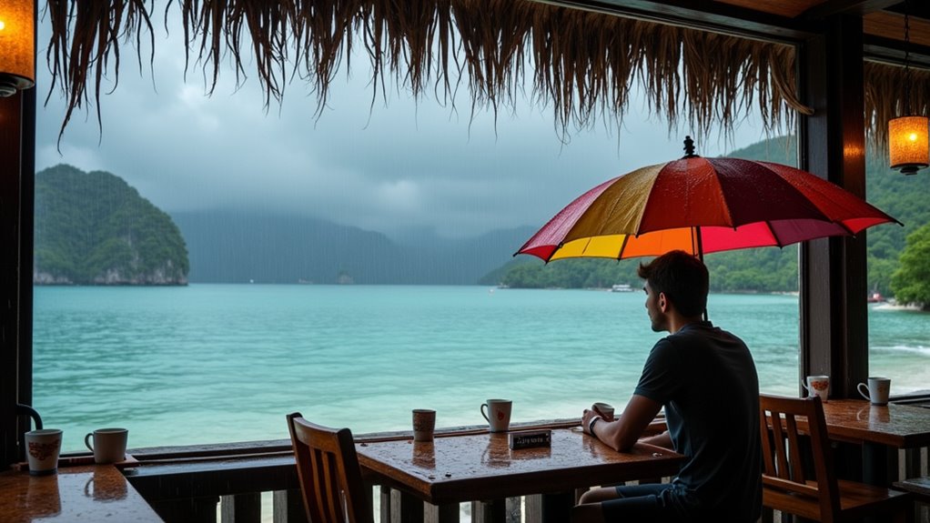 rainy day activities in koh tao