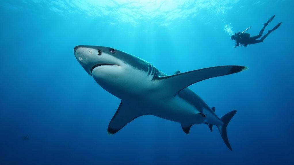 rare mediterranean shark encounters