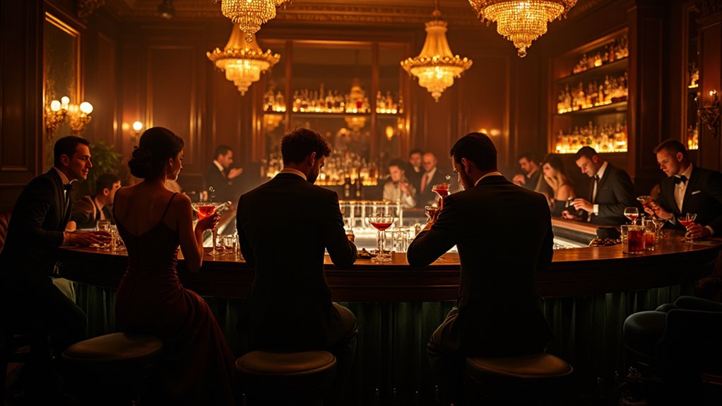 refined wine and cocktails