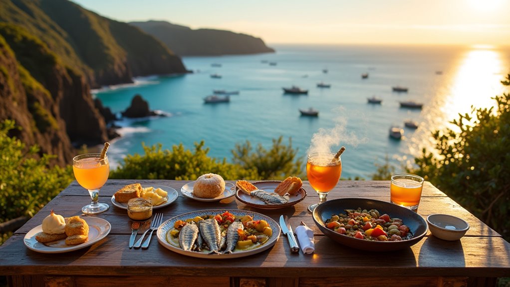regional seafood and sweets