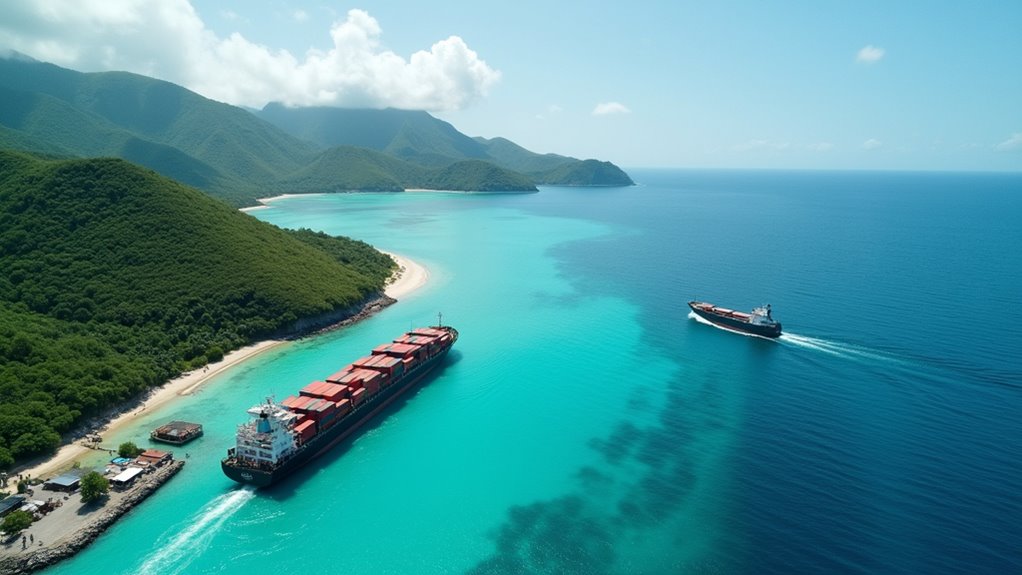 remote location high import costs