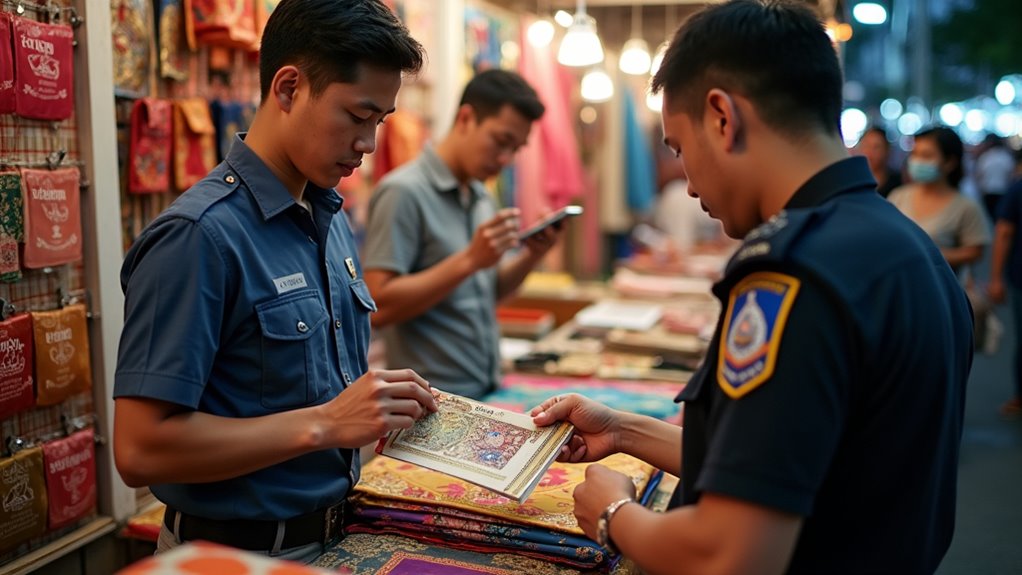 report counterfeit goods safely