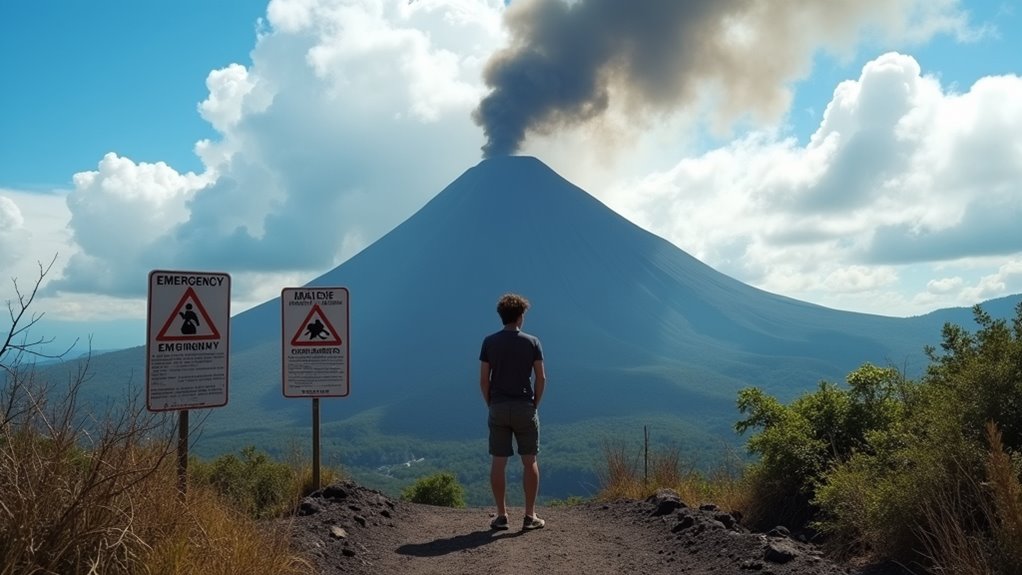 respect volcanic alert warnings