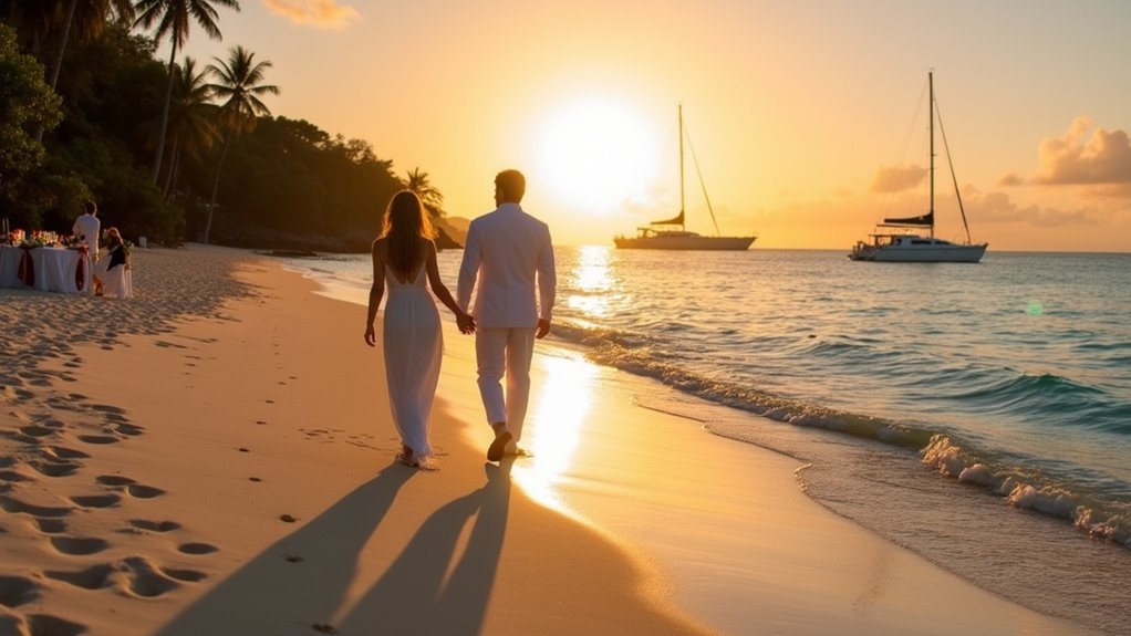romantic beach dinner experiences