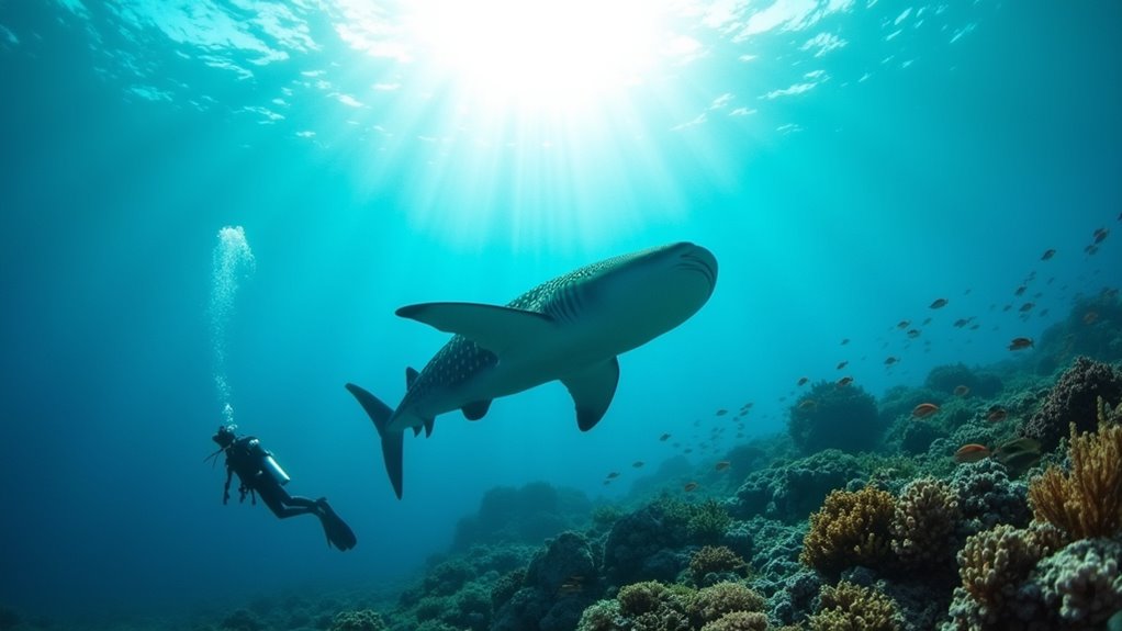 safe whale shark encounters