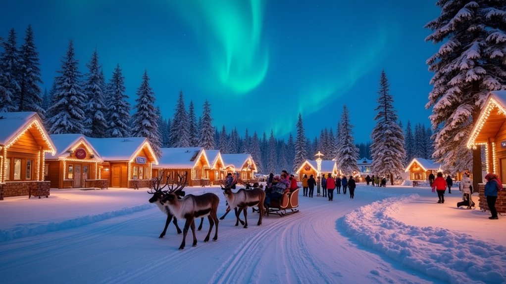 santa claus arctic wilderness