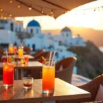 santorini s top beach bars