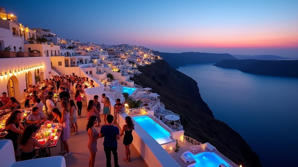 santorini s top nightlife spots