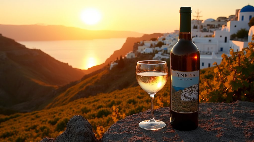 santorini s unique wine heritage