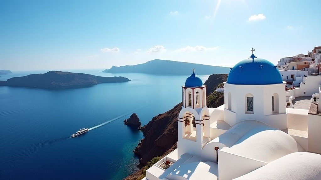 santorini volcanic island tour