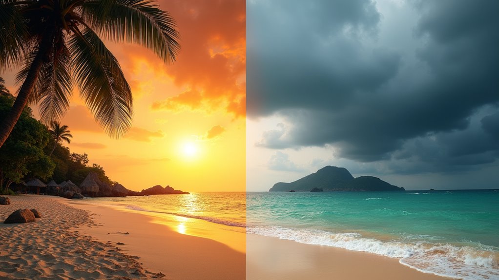 seasonal climate and weather