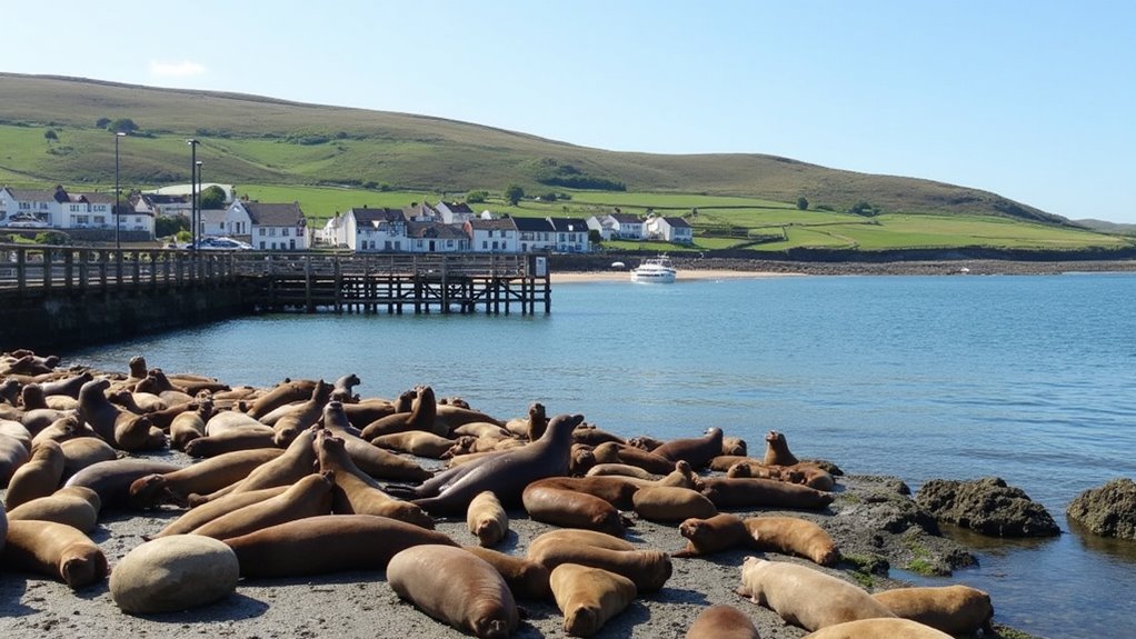 seaton sluice seal watching destination
