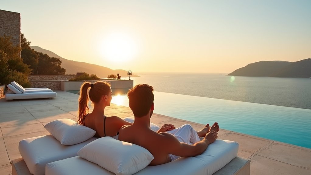 secluded luxury couples retreat