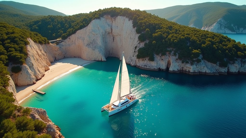 secluded pine forests and marine park