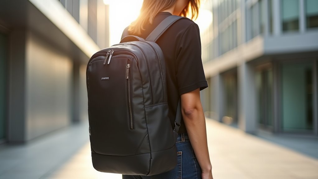 secure stylish waterproof backpack