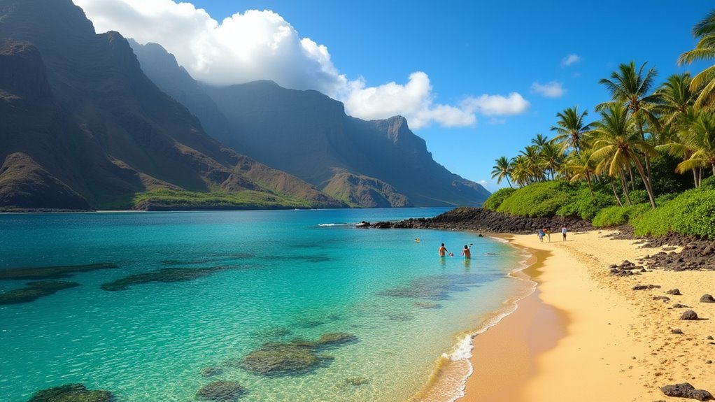 serene reef protected swimming spot