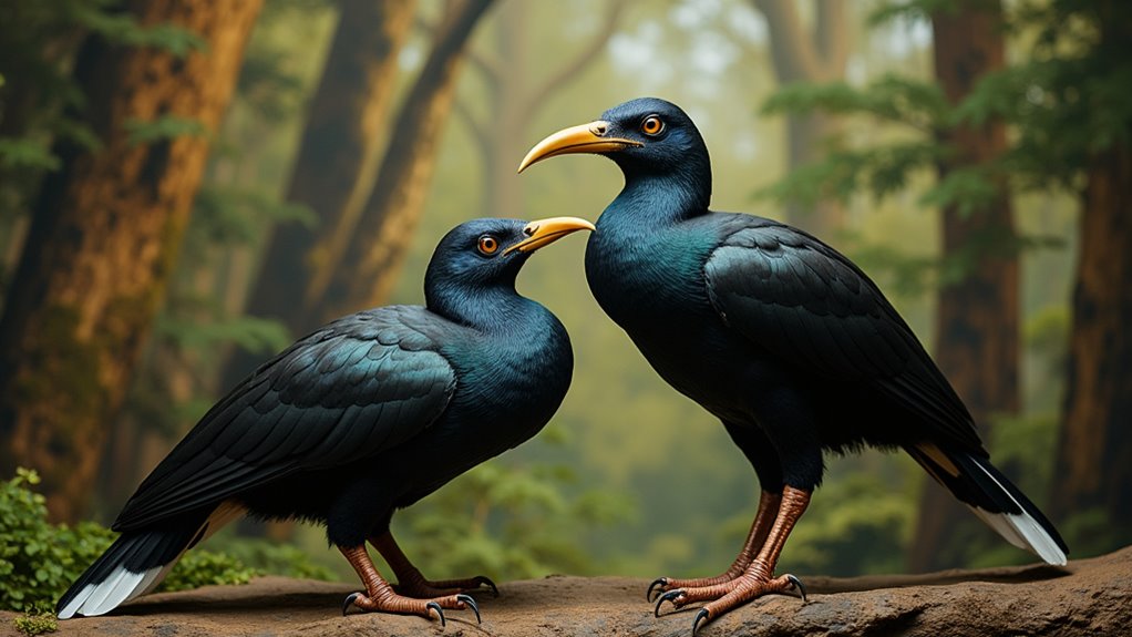 sexually dimorphic beak shapes
