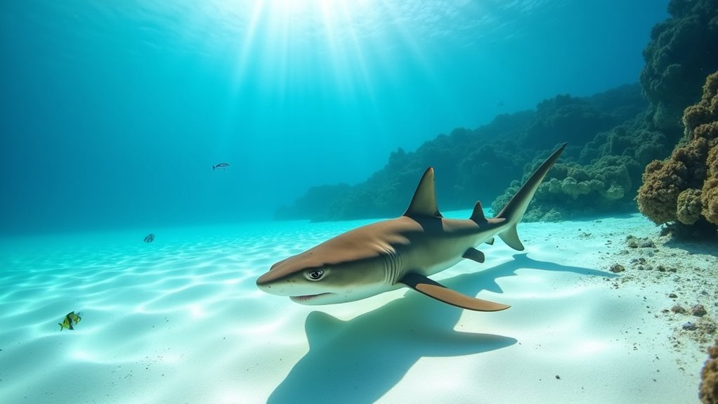 shark habitats around reefs