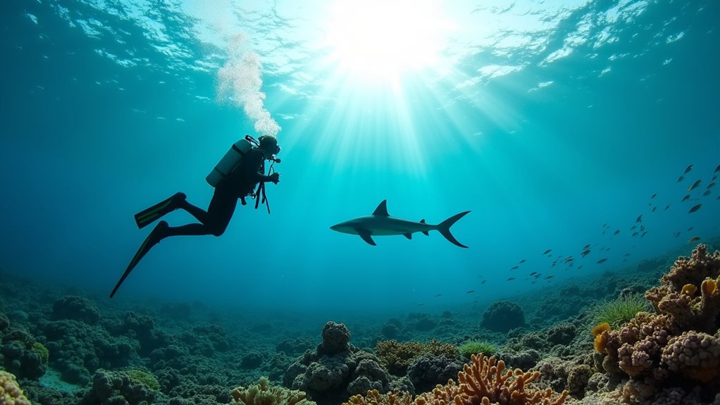 sharks preserve coral reef health