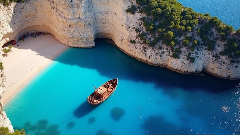 shipwreck legend enhances zakynthos