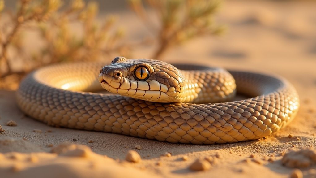 silent sand dwelling predator