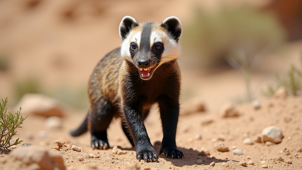 small fearless aggressive predator