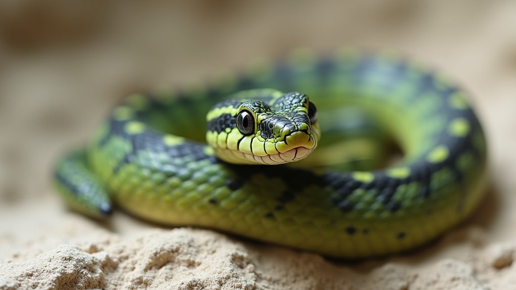 small venomous mountain snake