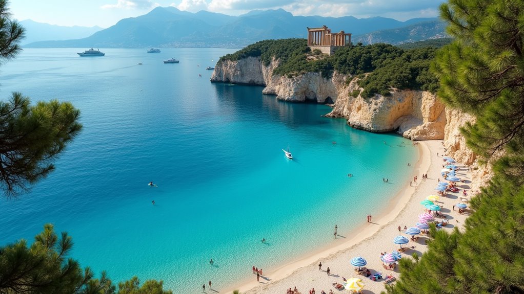 spectacular antalya mediterranean coastline