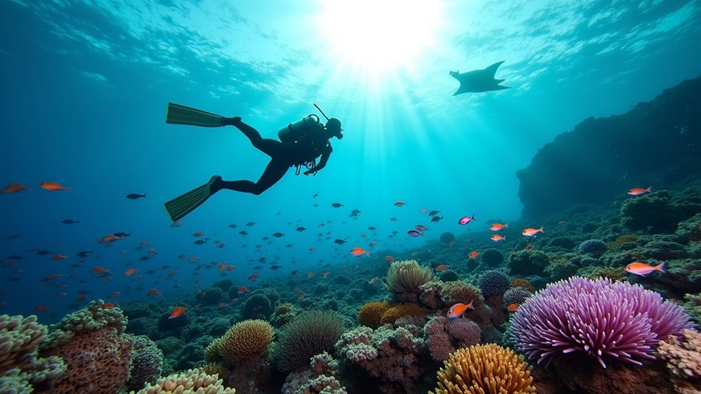 spectacular coral diving recovery