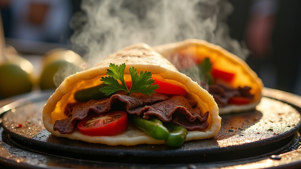spicy meat wrap tradition