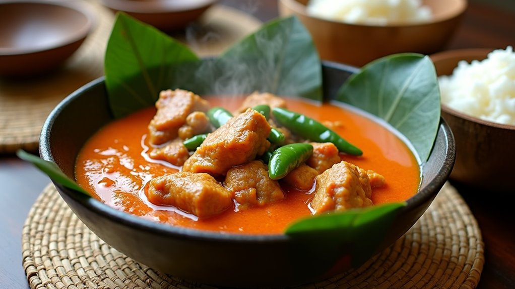 spicy pork coconut stew