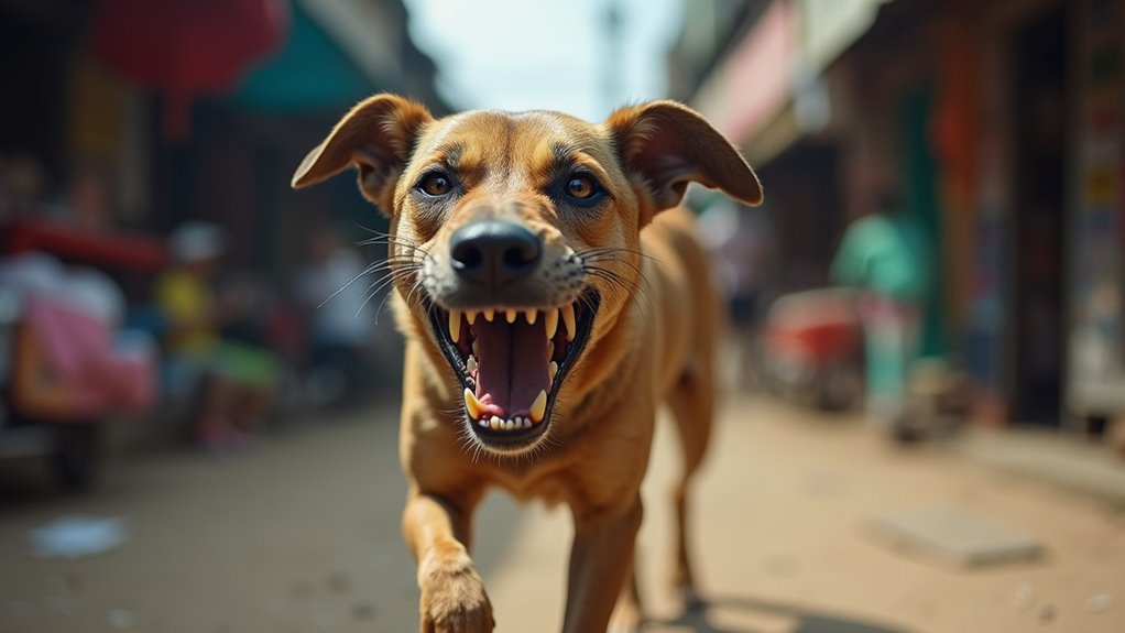 stray dogs pose rabies risk