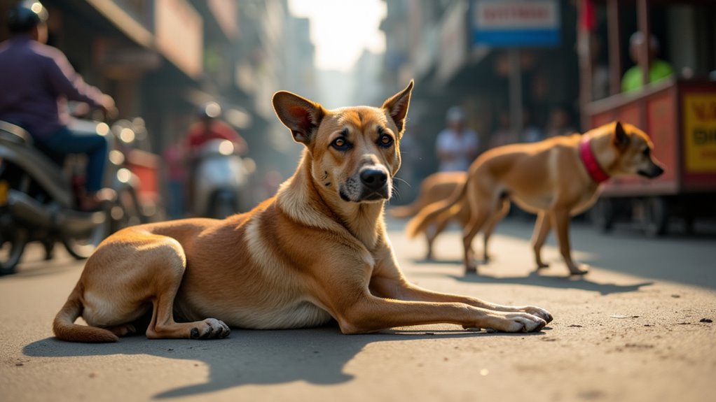 thailand s growing stray dog population