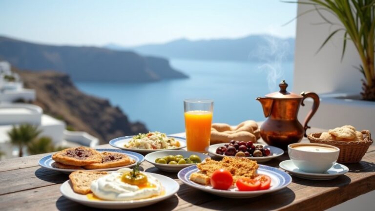 top 9 santorini breakfast spots