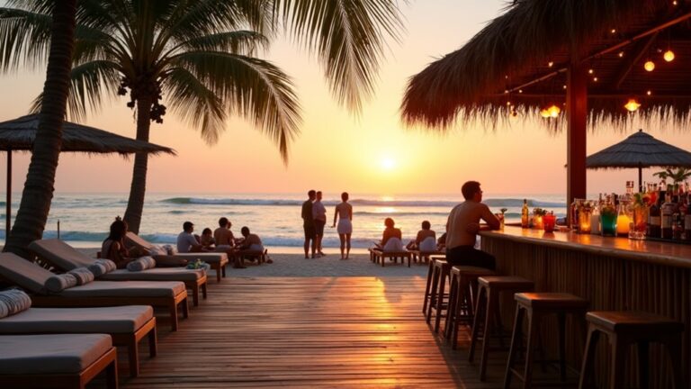 top bali beach bar spots