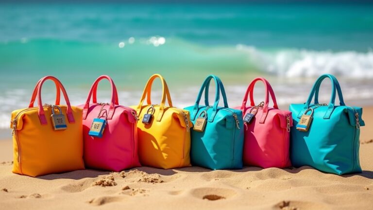 top locking beach bags