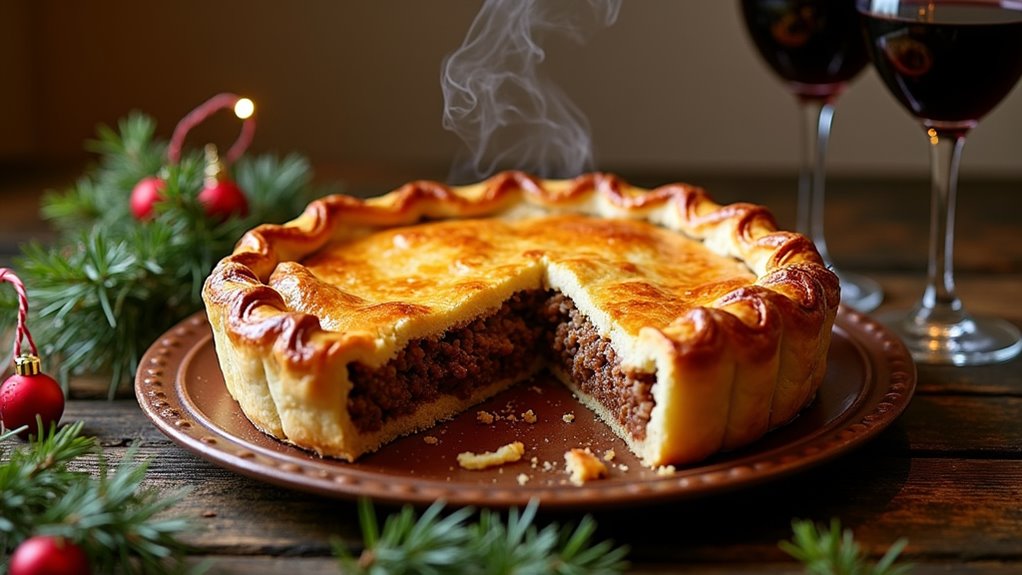 traditional quebec meat pie
