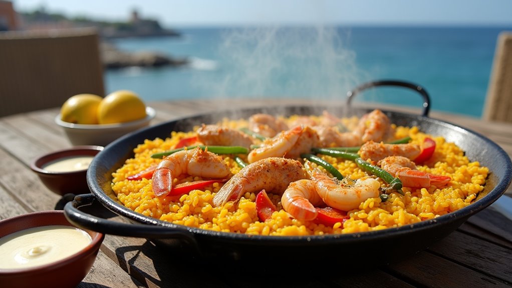 traditional valencian rice dish