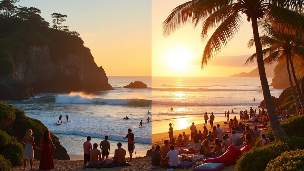 tranquil culture vs vibrant energy