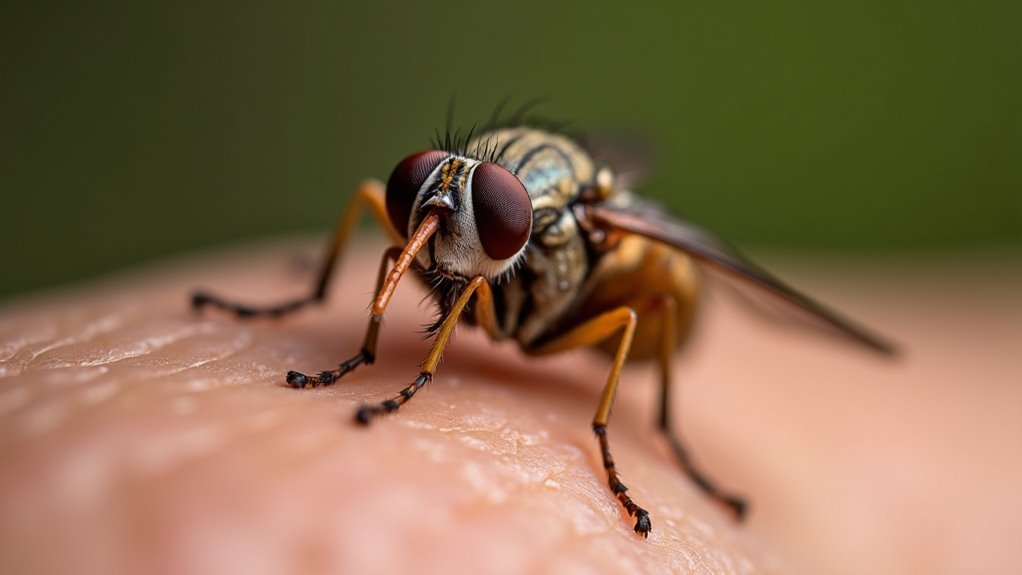 tsetse fly transmits sleeping sickness