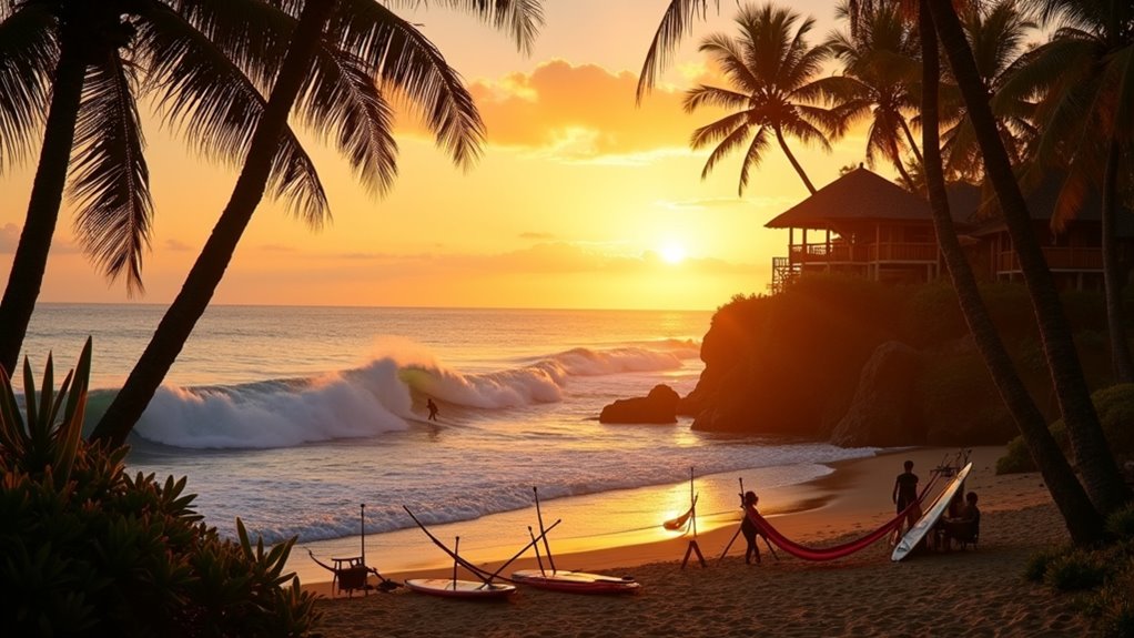 uluwatu beachfront surf camp