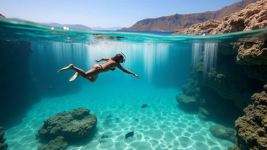 underwater snorkeling paradise