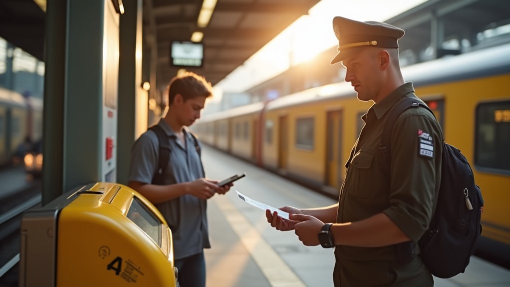 validate train tickets properly