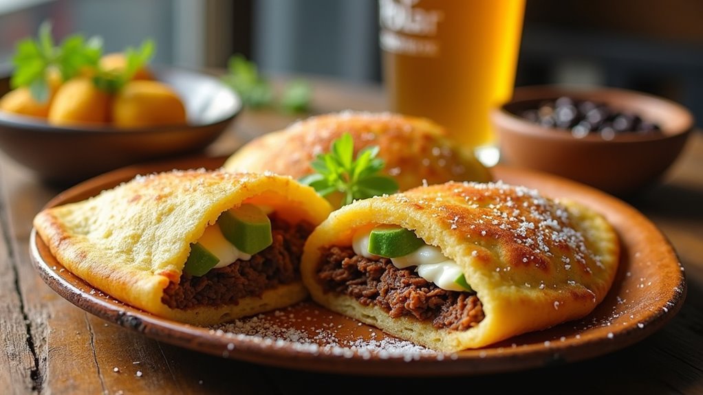 venezuelan traditional cornmeal patties