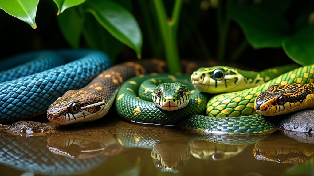venomous bali snake risks