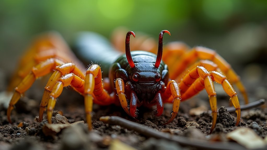 venomous centipedes control pests