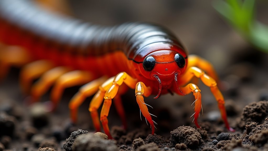 venomous centipedes target nerves