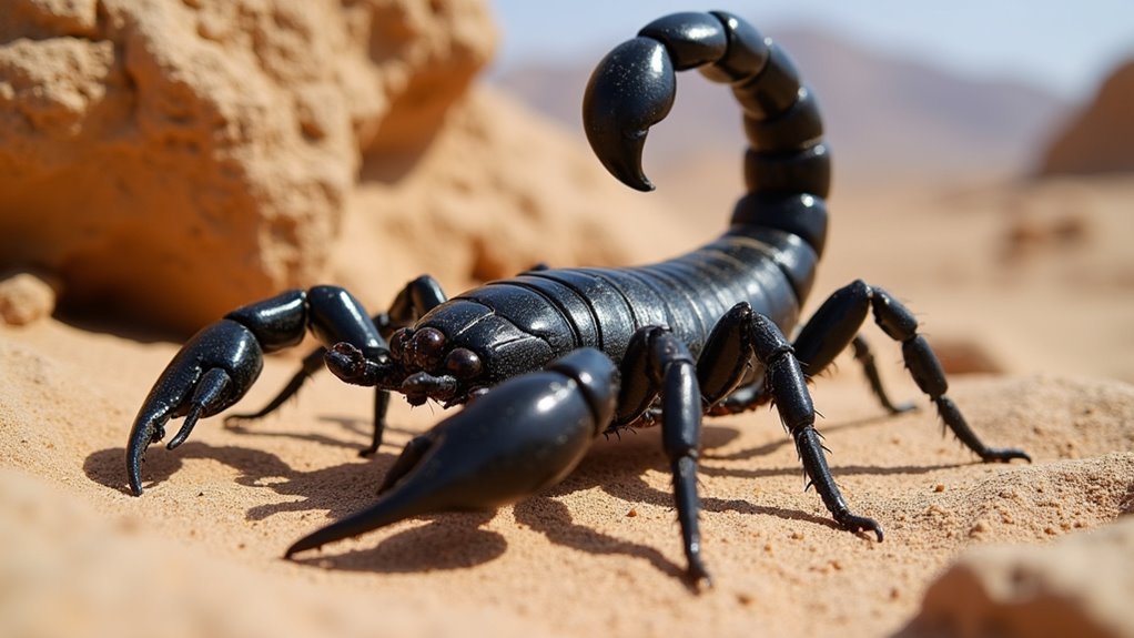 venomous desert dwelling scorpion