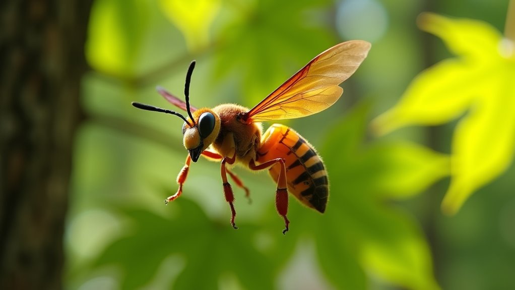 venomous hornet insect predators