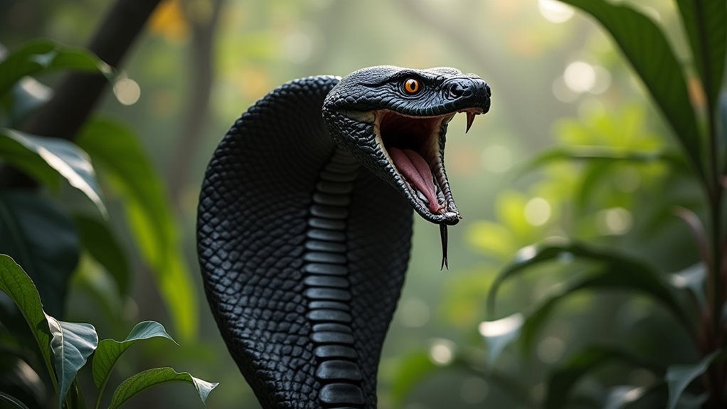 venomous king cobra encounter